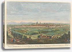 Постер Баулес Томас 3 A View of Florence from the Convent of Capuchins at Montugi