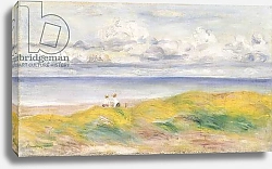 Постер Ренуар Пьер (Pierre-Auguste Renoir) On the Cliffs; Sur la Falaise, 1880