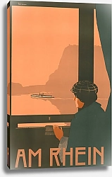 Постер Виманн Эрнст Am Rhein