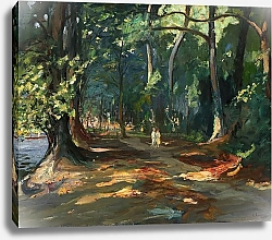 Постер Лавери Джон Тропинка у реки, Мейденхед