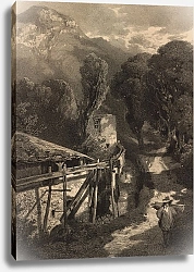 Постер Калам Александр The Simplon Road, Meillerie, France