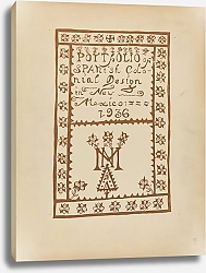 Постер Школа: Американская 20в. Страница с плиткой для портфолио