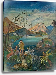 Постер Ласке Оскар Orpheus unter den Tieren