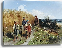 Постер Кившенко Алексей Жнитво. 1878