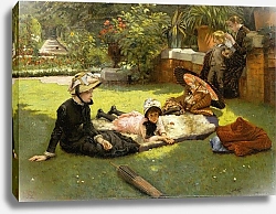 Постер Тиссо Джеймс При ярком солнечном свете