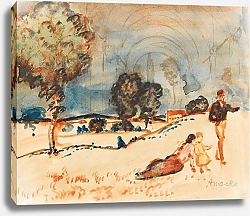 Постер Маке Август Landpartie