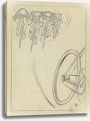 Постер Либо Мишель Le peloton chasse