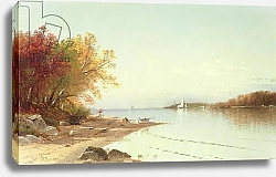 Постер Бричер Альфред Narragansett Bay, Autumn, Rhode Island