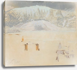 Постер Чолковский Леон Winter in Zakopane