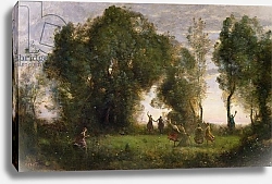 Постер Коро Жан (Jean-Baptiste Corot) The Dance of the Nymphs