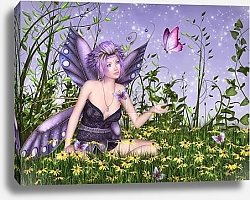 Постер Фея бабочек