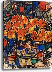 Постер Рольфс Кристиан Красные цветы в вазе