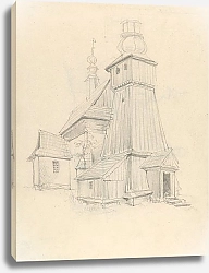 Постер Выспянский Станислав Kościół w Mystkowie