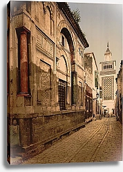 Постер Тунис. Улица Сиди-Бен-Зиад