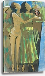 Постер Баббергер Август Фестиваль молодежи, две женщины