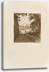 Постер Шимон Тавик Влашская улица у подножия Петршинского хребта