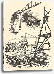 Постер Оортвейн Мартен Scheepswerf bij Het Schouw