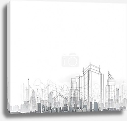 Постер Construction concept