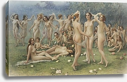 Постер Зонаро Фаусто Allegoria della primavera