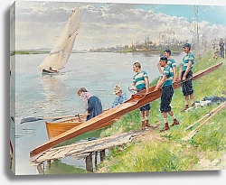 Постер Гелдри Фердинанд Launching the boat