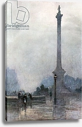 Постер Бартон Роуз Nelson's Column in a Fog