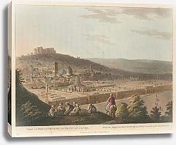 Постер Майер Луиджи Вид на Иерусалим с Елеонской горы