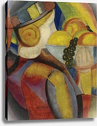 Постер Заррага Ангел Маленькая девочка с фруктами