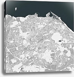 Постер Эдинбург: Тени улиц и горизонта