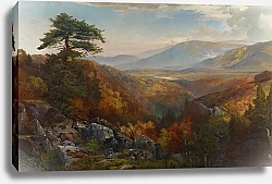 Постер Моран Томас Долина Катависсы осенью