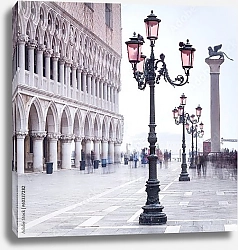Постер Италия. Венеция. Площадь Сан-Марко