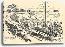 Постер Оортвейн Мартен Oostdijk Beemster bietencampagne ’44 bij polderhuis