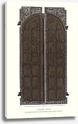 Постер Солнцев Федор Mednyia vrata, sdelannyia po poveleniiu Vasiliia arkhiepiskopa Novgorodskago v 1336 godu