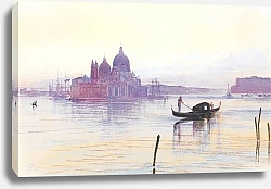 Постер Лир Эдвард Santa Maria Della Salute From Across The Bacino, Venice