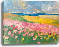 Постер Paradise of tulips