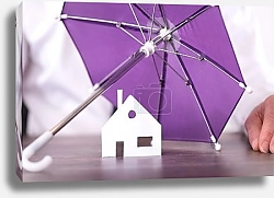 Постер Концепция домашнего страхования