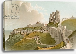 Постер Школа: Английская 19в. Scarborough Castle