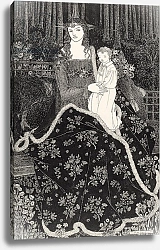 Постер Бердсли Аубри A large Christmas Card, 1895