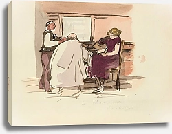 Постер Гут Пол La manucure chez le coiffeur