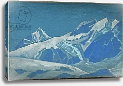 Постер Рерих Николай Mountain study, c.192831
