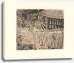 Постер Лаборд Час 7 heures, place de I’Opéra