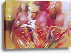 Постер Три женские фигуры