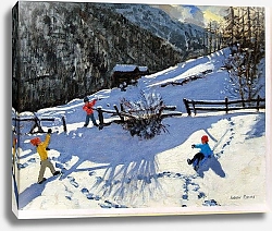 Постер Макара Эндрю (совр) Snowballers, Zermatt