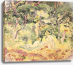 Постер Кросс Анри Nudes in a Wood, 1905