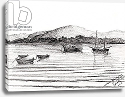 Постер Бут Александр Винсент (совр) Boats off Iona, 2007,