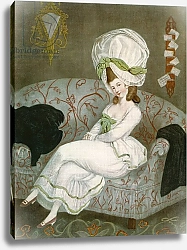 Постер A Mantrap, English prostitute, 1780 published 1909.