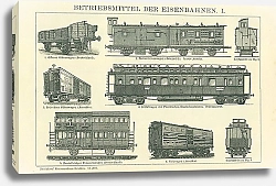 Постер Железнодорожные подвижные составы I