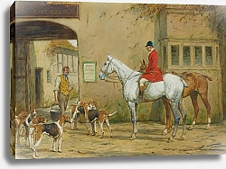 Постер Райт Джордж At the stable