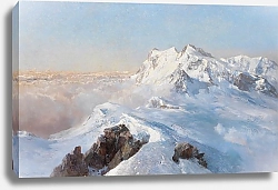 Постер Комптон Эдвард Теодор Über dem Nebelmeer