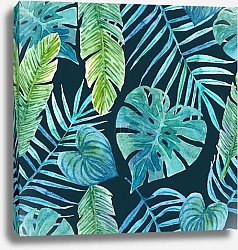 Постер Тропические листья 3