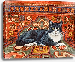 Постер Дитц (совр) Second Carpet-Cat-Patch, 1992
